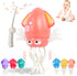 Sachie Dancing Octopus Baby Toy Electric Crawling Octopus with Music & Lights, Rechargeable