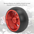 RC Wheel Tire, 4Pcs Aluminum Alloy Spare Parts for ini-Q Mini-D/Wltoys K969 1/28 RC Car, Red