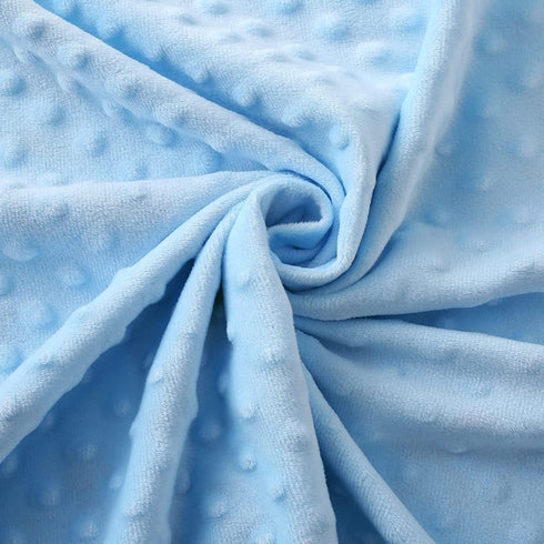 Soft Baby Blanket Minky 30" * 43" with Dotted Backing Ocean Creatures Newborn Nursery Swaddling Blankets Infants Boys Girls Receiving Blanket for Toddler Crib Stroller, Car Seat and Pets by illikkuyax