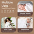 2 Pack 100% 32x32Inch, Essential,White-2 Pack Yoofoss Hooded Baby Towels for Newborn Muslin Organic Cotton Baby Bath