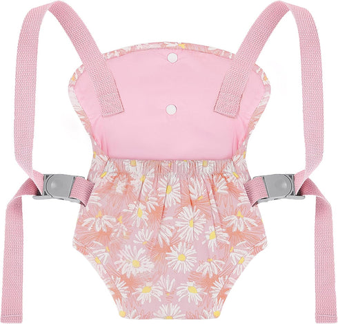 GAGAKU Baby Doll Carrier for Toddlers, Doll Carrier for Little Girls, Toy Baby Dolls Sling for Kids, Reborn Baby Doll