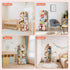 GoKEDA Stuffed Animal Storage,Extra Large Metal Stuffed Animals Storage Tower,Heavy Duty Stuffed Animal Holder