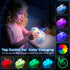 AGV Cici 3 Dimmable Cute Baby Dragon Kids Night Light for Kids,Cute Soft Silicone Lamp Level Changing Rechargeable