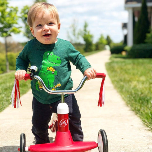 Radio Flyer Scoot-About Toddler Ride On Toy for Ages 1-3 - 23.5" L x 14.5" W x 16.5" H