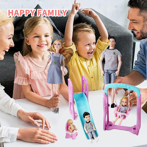 Set 6 12 Inch Mommy Set 3+ Pregnant Dolls of People with Removable Baby, Realistic Doll for Kids, Educational Pregnancy