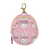 PYBUG Rabbit Round Pacifier Storage Case, Polyester & TPU Lined with Hook Buckle,