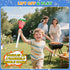MLDKA Bubble Machine for Kids, Garden Lamp Bubble Toy with Colorful Lighting and Music for Toddlers, Rechargable