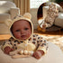 17" 3+ BABESIDE Adorable Lifelike Black Baby Doll - Handmade Realistic African American Baby Dolls with Premium Outfit