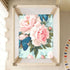 Bseiialft 52 28 Pink Peonies Leaves Floral Crib Sheets for Boys Girls Soft and Breathable Cotton Baby Sheets