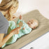 SNOOZYNEST 2 Pack 16" 32" Muslin Changing Pad Cover, Cotton Quilted Top Baby Changing Table Pad Covers, Soft Breathable