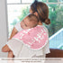 YEGAME Set 1 11 22 Inch Muslin Baby Burp Cloths of - Bow Pink Super Absorbent Cotton Burping Rags Soft Baby Washcloths