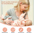 Fukaisu 12pcs 4pcs 8pcs S1 Pro/S1/E10/E20 Breast Pump Parts for eufy, Includes Silicone Diaphragms & Duckbill Valves