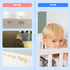 cribflex Crib Rail Covers for Teething Furniture Edge Protector for Baby - Plastic Crib Protector from Chewing - CPC