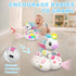 6 12 1+ Tummy ABC/123 1 Musical Unicorn Toys for to Months - Baby Crawling Toy with Light-up for Year Old Girl