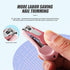 Set 4pcs KOMBIUDA Nail Clipper and Scissors for Newborns Nail Care Kit Safe Rounded Tips Non-Slip Handle Pink Grooming