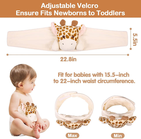 Upset Tummy Tummy Upset Baby Colic, Gas and Stomach Relief - Heigoeost Newborns Heating Pad Colic Belly Belt for Babies
