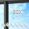 6 Pcs Child Proof Sliding Door Lock - Safety Lock for Patio Door, Sliding Glass Window, No Drilling Required