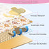 46x42 Inches Basumee Splat Mat High Chair Mat Waterproof Baby Play Splat Mat for Under High Chair Food Catcher