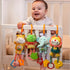 0, 3, 6, 9, 12 4 Pack TUMAMA Baby Toys for Months, Handbells Baby Rattles, Soft Plush Early Development Stroller Car