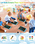 10 Inch 3-8 FLUESTON LCD Writing Tablet, Doodle Board Toys Gifts for Year Old Girls Boys, Colorful Electronic Drawing