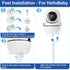 Qwwia HB6550/HB65/HB66/HB248, SM935E Damage(8 inches) Flexible Baby Monitor Mount for HelloBaby ANMEATE Baby Camera