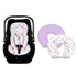Pea Pod Pack of Baby Car Seat Head Support and Nursing Pillow