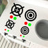 Play Kitchen Microwave Vinyl Decals Waterproof DIY Replacement Stickers Stove Oven Decals Gas Burner Cooker Decoration