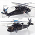 KALAPINK UH60 Set (660 (8+Years) Black Hawk Helicopter Model, Military Plane Building Blocks Pieces) for Army Airplane