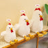 Uniwirtec (White,23 inch) Cute Chicken Stuffed Animal Plush Doll Toy - Farm Animal Cuddler for Kids' Room Decor - Ideal