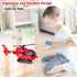 3 4 5 6 7 8 ele ELEOPTION Airplane Toy Infrared Remote Control Plane Toys Helicopter with Lights and Music Aeroplane