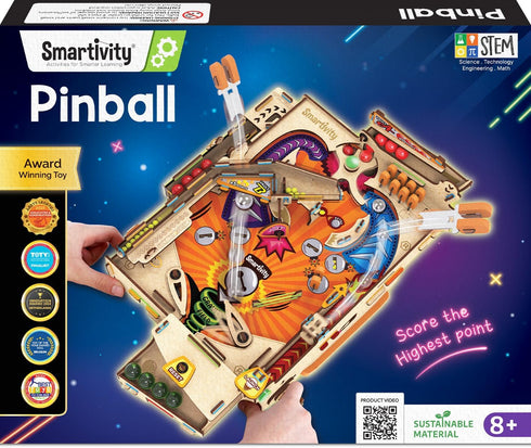 Smartivity DIY Pinball Machine for Kids 8-14 Years Old | Global Award