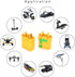 10Pcs Amass XT90 Connector Update XT90S Anti-Spark Male Female for RC FPV Lipo Battery