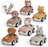 Nueplay Toy Cars for Toddlers 1-3, 6-Pack Friction Powered Push and Go