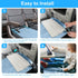 COZYBONDER Toddler Airplane Bed, Kids Airplane Seat Extender Travel Bed, Kids Airplane Travel Essentials, Airplane Must