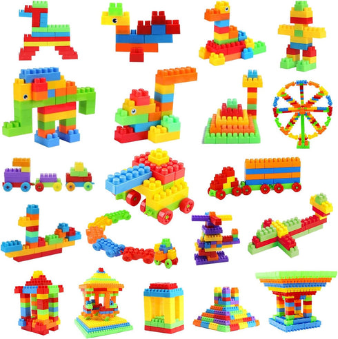 LOGBAY 2025 177 3+, Set 2board+177psc (177psc+1board Latest PCS Large Building Blocks for Toddlers Ages Big Bricks