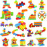 LOGBAY 2025 177 3+, Set 2board+177psc (177psc+1board Latest PCS Large Building Blocks for Toddlers Ages Big Bricks