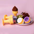 Feeding,3 Smily Mia Baby Fruit Food Feeder & Freezer Teether Combo, ICY Bite Ice Cream Teether for Baby Cooling Relief