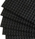 Taken All Building Bricks Block Base Plates - Black 6 Pack of 5 x 10" Baseplates
