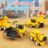 9 1 3 4 5 6 3 4 5 6 Veslier in Construction Truck Toys for Ages Years Old,Vehicles with Sounds and Lights in Carrier