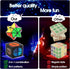 2 in 1 Kids Fidget Toy Magic Cube with Colorful Planet Pattern for Boys & Girls Solar System