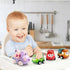 ZHENDUO BLASTER 8 Pack Mini Toy Cars for Toddlers 1-3, Pull Back Friction Powered Truck Toys for Kids