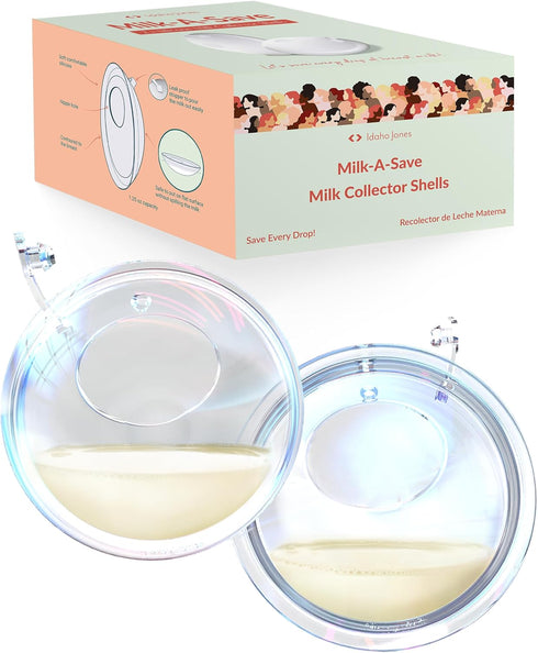 Idaho Jones Breast Milk Collector Shells | Soft Milk Catchers | Don't