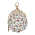 Sinestour Mushrooms Butterfly Leaves White Print Pacifier Holder Case for Diaper Bag Portable