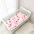 miaozhen 1 Pack 52x28 Cotton Baby Crib Sheets for Boys Girls Soft Stretchy You are Mine Valentines Unisex Child Crib