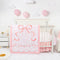 Crib Bedding Set for Baby Girls and Boys, 4 Piece Infant Nursery