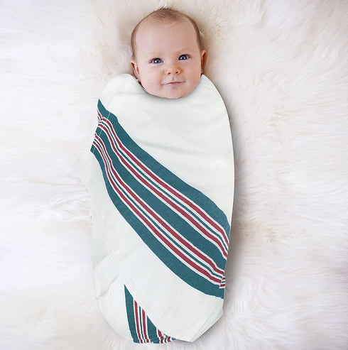Lenenz 100% 30 40 inch (12) Baby Receiving Blankets, Cotton Flannel Receiving Blanket, Perfect for swaddling