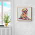 WOODBESTS Wooden Puzzle for Adults - Loyal Golden Retriever Dog Puzzle (L, 300pcs) in Beautiful Wooden Box