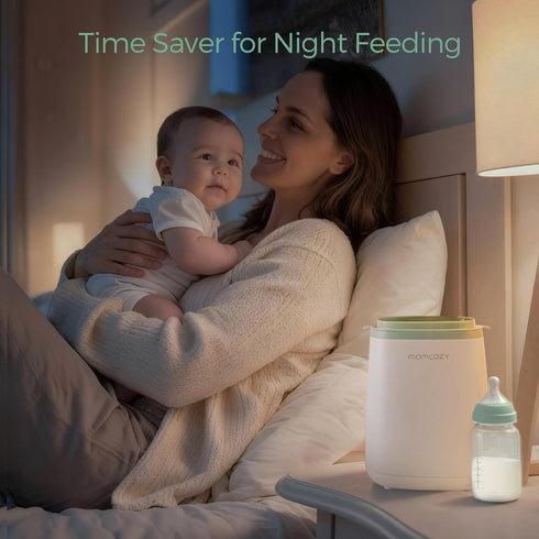 Momcozy Bottle Warmer, Fast Bottle Warmers for All Bottles with Timer, Accurate Temperature Control and Automatic