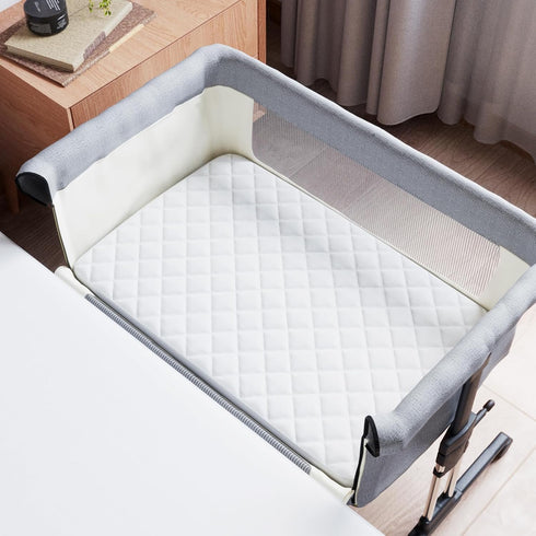 (20" 28") 2 Pack Bassinet Mattress Pad Cover Fit for Graco Travel Lite Crib/Guava Lotus/Maxi-COSI Swift Lightweight