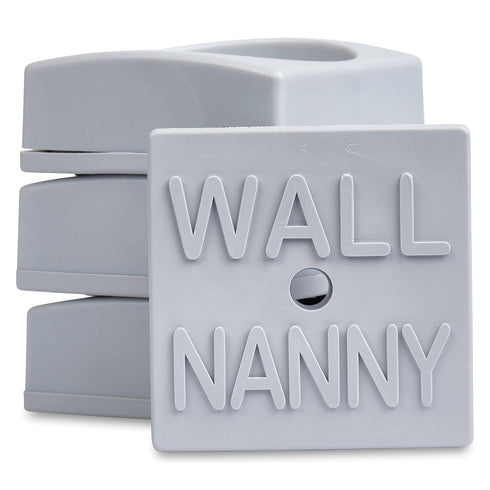 Wall Nanny Mini Baby Gate Wall Protector, 4 Pack, Protects Walls & Doorways from Pet Gates